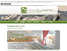 Tablet Screenshot of fassaturismo.com